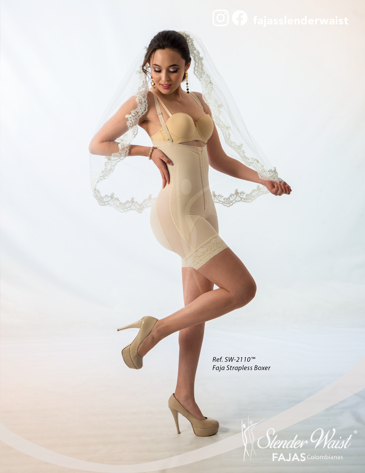 SW-2110 Faja SlenderWaist Tirantes Delgados